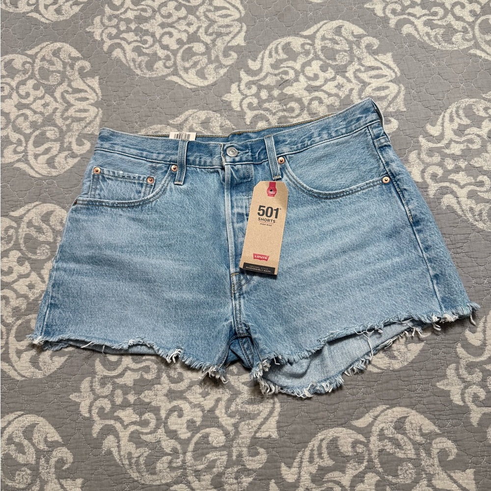 Levi’s 501 button fly shorts